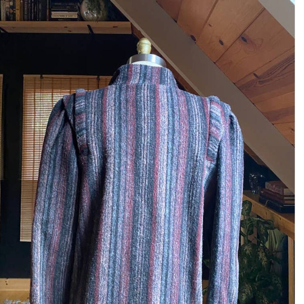 Vintage Wool Pea Coat - Picture 6 of 8